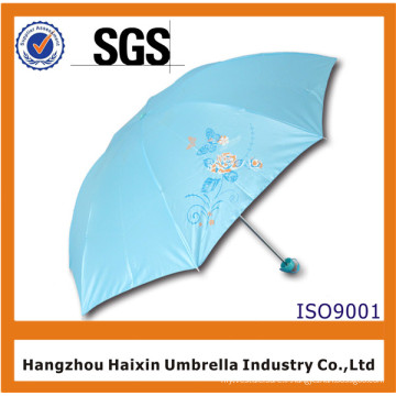 Parapluie anti UV de bas prix avec le logo pour la promotion d&#39;été